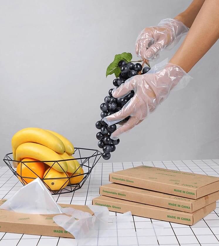Ръкавици за еднократна употреба за работа с храни