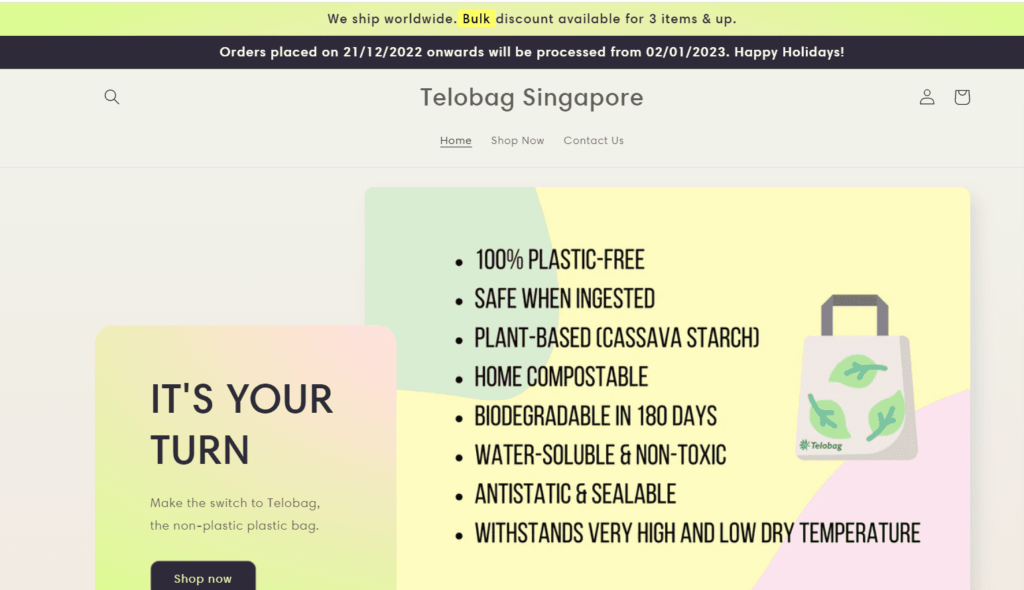 telobag singapore