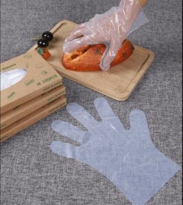 Compostable gloves for food prep
