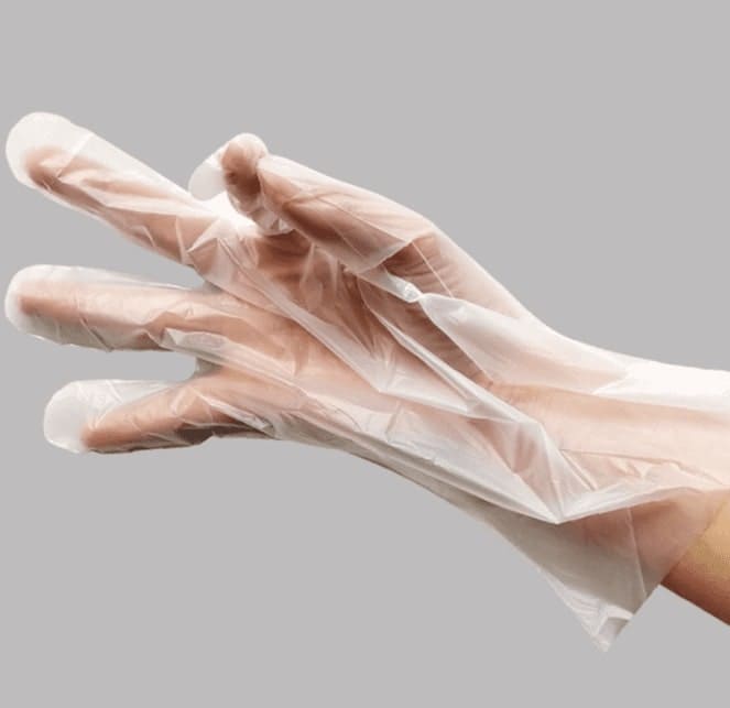 Reduce your carbon footprint, use the compostable gloves