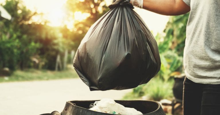 leak proof compostable garbage bag