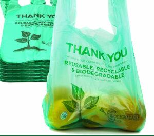 Jednokomponentne vrećice za majice koje se mogu kompostirati iz Kine