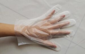 100% rastlinné jednorazové rukavice