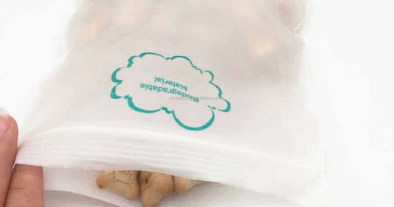 екологична чанта с цип за съхранение на храна
