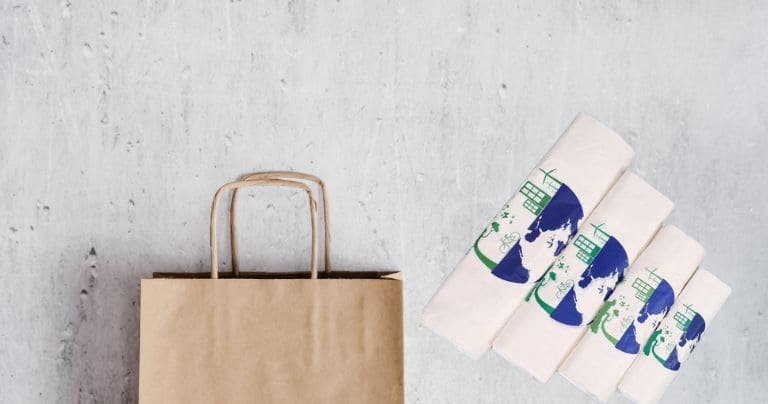 Устойчива чанта за тениска за екологично съзнание потребители